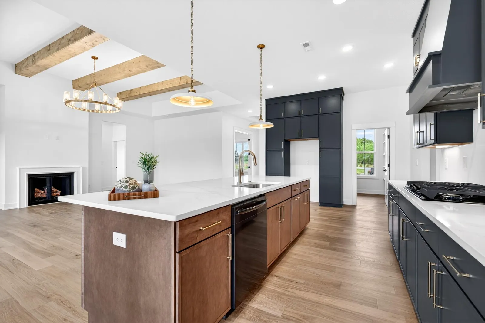Luxury custom kitchen by Homefront Builders