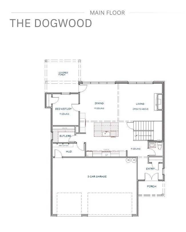 The Dogwood Floor Plan 1